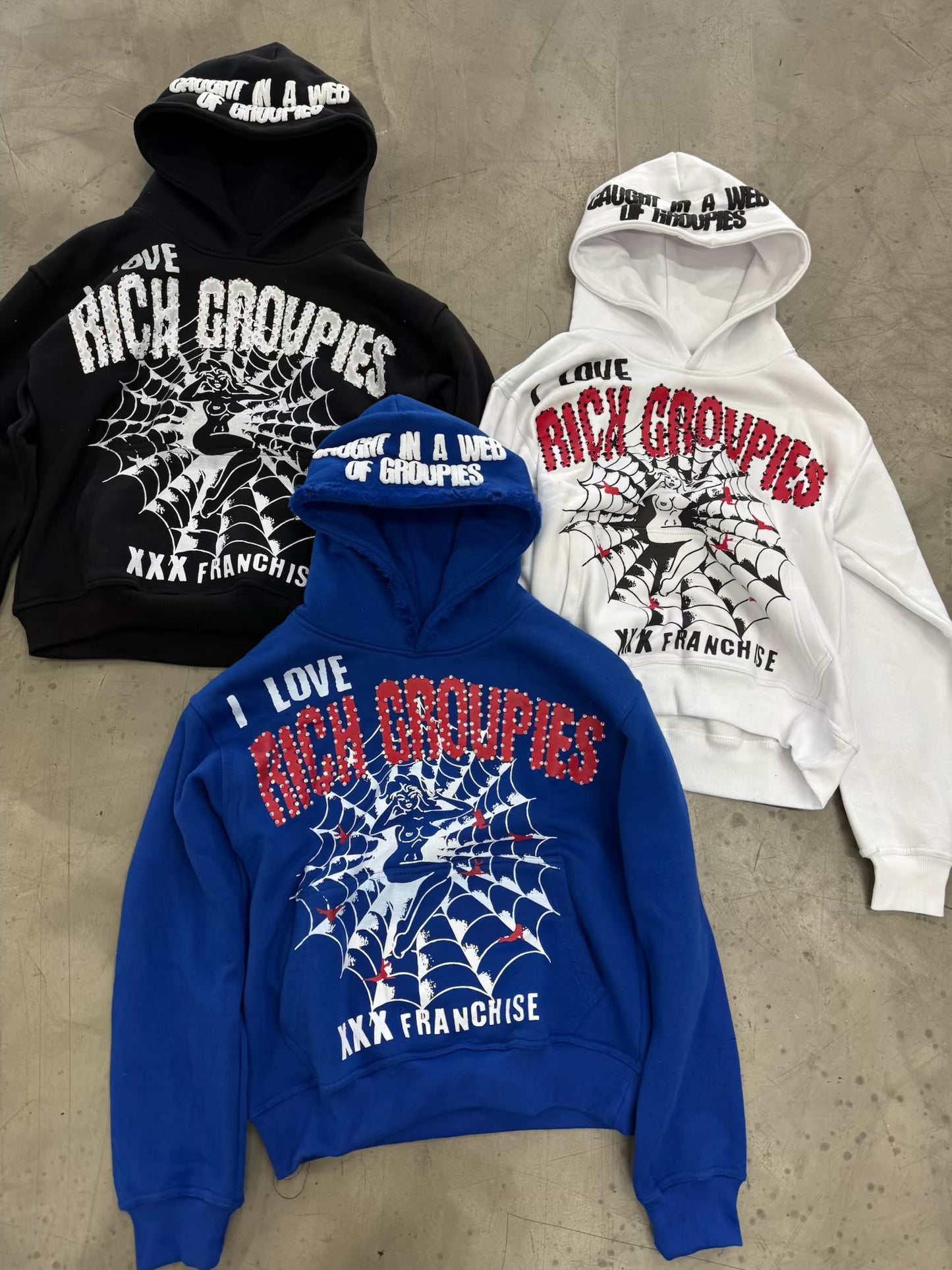 SPIDER GROUPIE FRANCHISE HOODIE